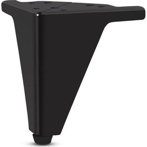 4er-Set Metallbeine – Elegante Designbeine für Sessel und Schränke – Schwarz – Höhe 100 mm (1/3)