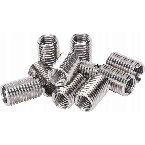 10 bagues de réparation de filetage M8/M6, réduction L=20 mm, acier inoxydable (1/5)