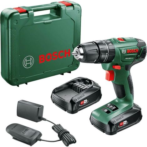 Bosch PSB 1800 LI-2 18v Cordless Combi Hammer Drill Power4ALL - 2x 1.5ah Battery