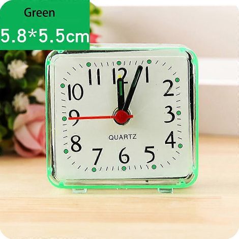 Offre spéciale Fête des Mères FloHua : Petit réveil à quartz portable avec sonnerie – Mignon et portable (1/2)