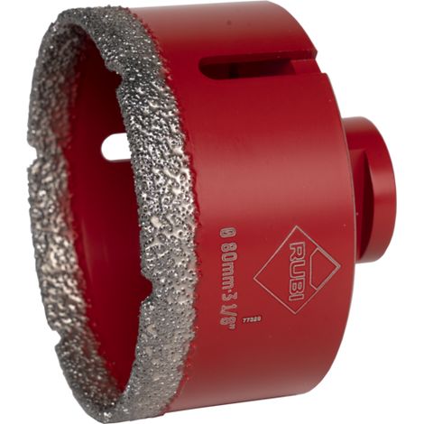 TREPAN Diamantées DRYGRES RUBI 80 mm (1/3)