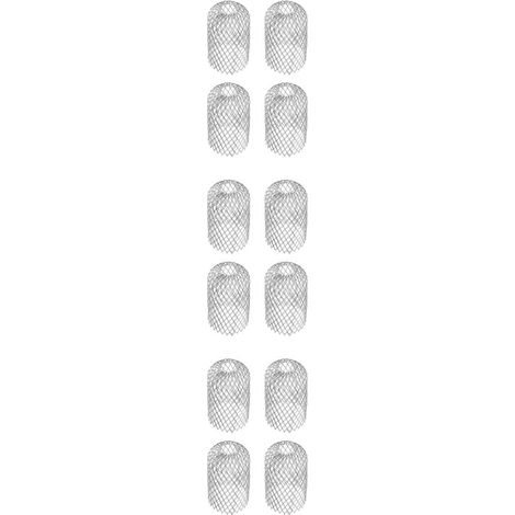 Protezione per grondaia regolabile in alluminio – altezza 16 cm, diametro 8 cm, quantità 1/2/3/5 pezzi (1/5)