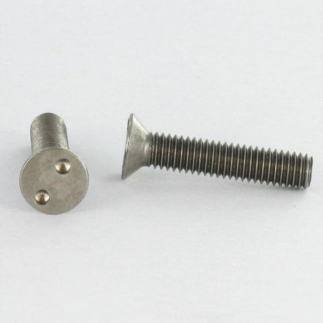 Vis métaux Inviolable Tête fraisée TF Snake eyes M3X10 Inox A2-100 pièces (1/3)