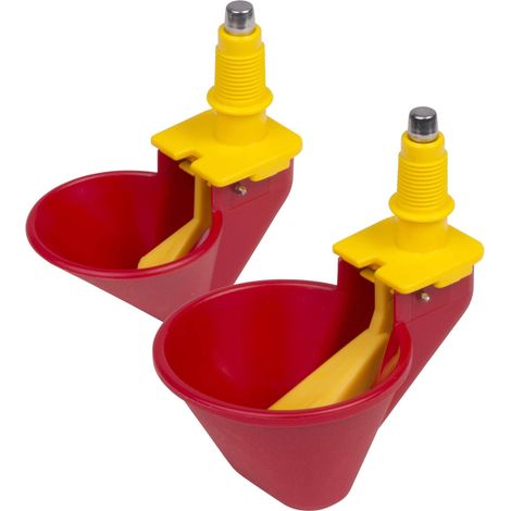 Abreuvoir automatique cage clapier volailles et oiseaux godet Ø5cm Olba (1/2)