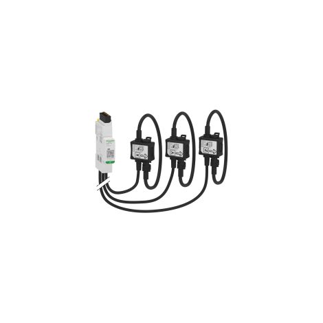 energy sensor, PowerTag Rope 600A 3P/3P+N top and bottom position - A9MEM1591