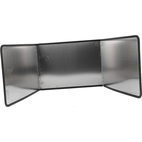 Paratruie pliable anti éclaboussures graisse cuisinière écran protection dosseret cuisine inox antiadhésif 40x40x40 cm (1/5)
