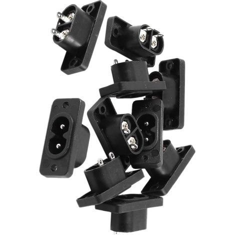 Adaptateur secteur Stecker 100 V CA 250 V 2,5 A IEC320C8