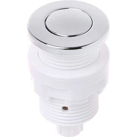 Bouton de Commutation d'air Poussoir 28mm pour Interrupteur d'élimination des déchets de Spa de Baignoire