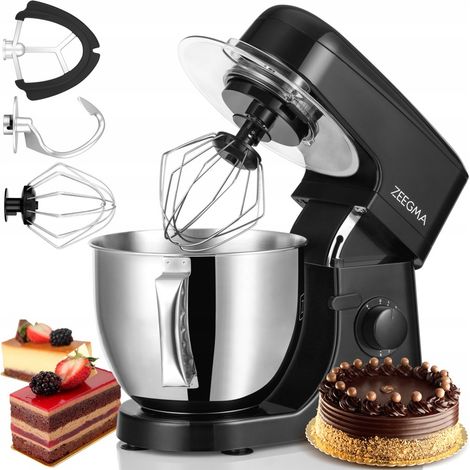 Robot da cucina planetario MULTIFUNZIONALE MIXER 2200W GRANDE ciotola da 6,5L Zeegma