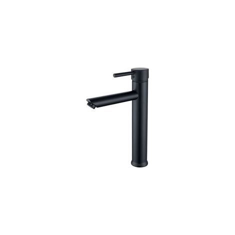 (Noir) grand robinet de lavabo robinet de lavabo chaud et froid robinet de lavabo (1/5)