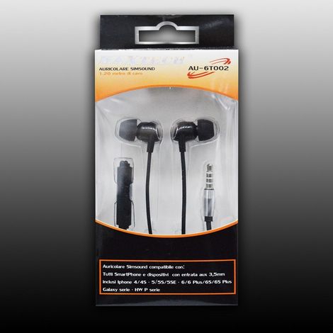 Trade Shop - MUSIK MIT MICROFLE FILO FÜR SMARTPHONE SIMSOUND MAXTECH AU-6T002 - (1/3)