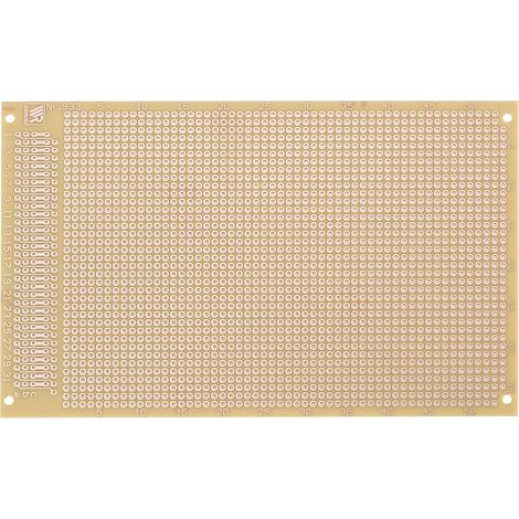 Rademacher WR-Typ 933 Prüfungsplatine nach IHK-Richtlinie Hartpapier (L x B) 16 mm x 10 mm 35 µm Ras (1/2)
