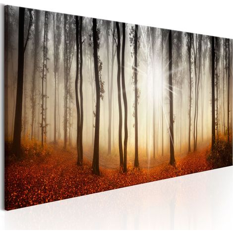 Quadro - Autumnal Fog - 150x50 (1/4)