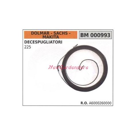 Molla avviamento DOLMAR decespugliatore 225 000993