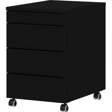 Rollcontainer, schwarz, MEMPHIS-01 (1/5)