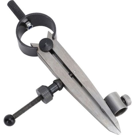 OMABETA Étrier à ressort Pied à coulisse à ressort plat, séparateur de boussole en acier verrouillable bricolage metrologie (1/5)
