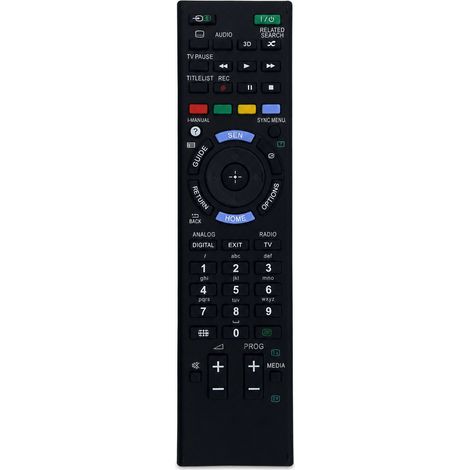 Télécommande de remplacement compatible avec téléviseurs Sony RM-ED052 (1/5)