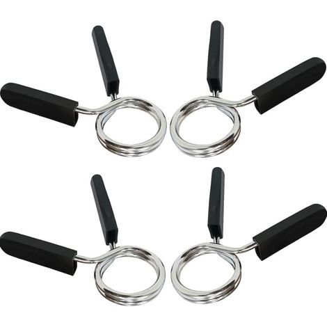 Dumbbell Clamps, 4 Pcs Spring Clamps for Dumbbells (1/4)