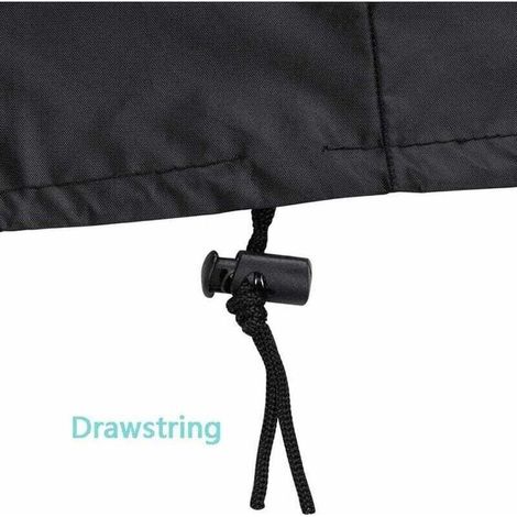 Couverture De Piscine Carré Bâche Solaire pour Piscine, Cordon D'ourlet Élastique Couvercle de Spa étanche Couverture de Protection extérieure pour Piscine, Noir 218×218×30cm (1/4)