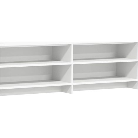 Maison Exclusive - Mobile TV 135 x 33 x 47 cm Bianco Legno ingegnerizzato (1/5)