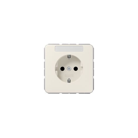 Jung Presa SCHUKO®, 16 A 250 V , con campo di scrittura, duroplastica, Serie CD, bianco CD 1520 NA