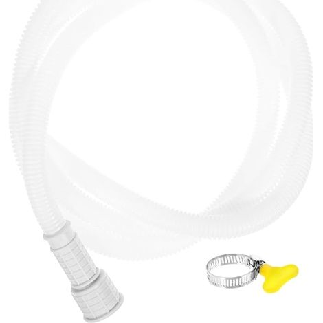 Tuyau de Vidange Flexible pour Climatiseur Rallonge de Accessoire Pratique pour Évacuation Eau Compatible avec Climatisation Portable et Split (1/5)