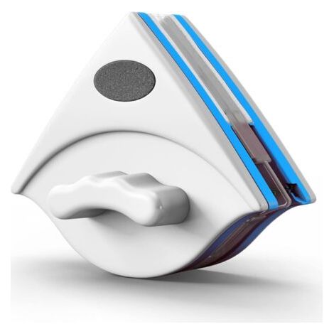 Sollbry Nettoyant pour vitres magnétique, Lave-vitre magnétique en matériau ABS, nettoyant pour vitres magnétique Double Face, nettoyant pour vitres magnétique pour la Maison, Les Bureaux et l'école (1/5)