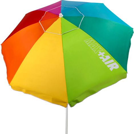 Ombrello da Spiaggia Windproof Aktive Beach Multicolore 220 cm (1/5)
