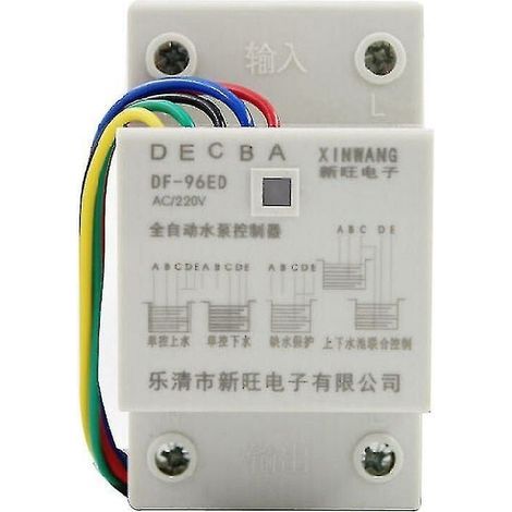 SNQ – Contrôleur de niveau d'eau automatique 10A 220V – Capteur de détection de hauteur – Interrupteur de pompe avec 3 sondes - Df-96ed (1/4)
