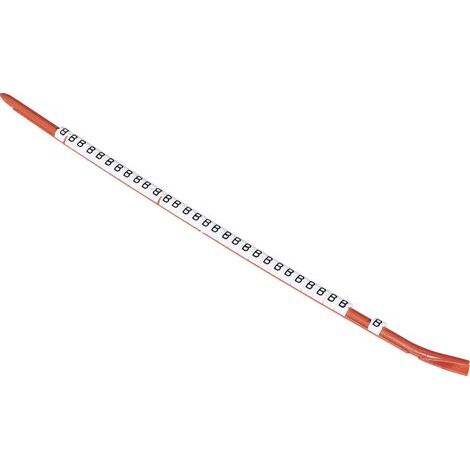 TE Connectivity STD06W-X Clip de marquage Impression X Plage de Ø extérieur 2.60 à 3.50 mm 061564-000 Y845031 (1/5)