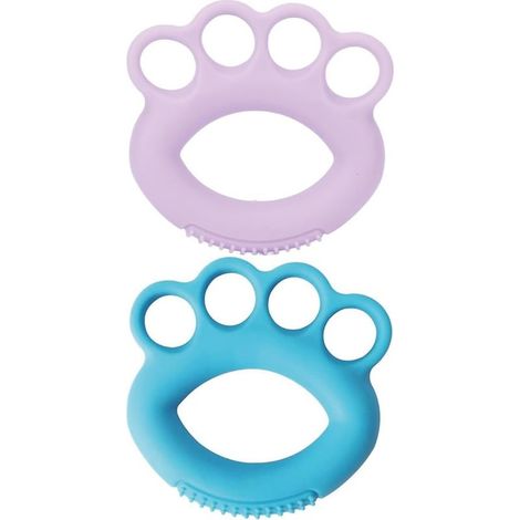 Hand Grip Strengthener, Entraîneur de Doigts, Forearm Exerciser Finger Silicone Exercise Rings, L'entraînement Musculaire pour L'entraînement Musculaire, l'escalade et Le Fitness(2 Pièces) (1/5)
