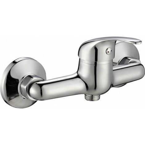 Mitigeur de douche Athena – Mécanisme cartouche céramique Ø 35 mm – Corps laiton – Poignée métal – Entraxe 150 mm