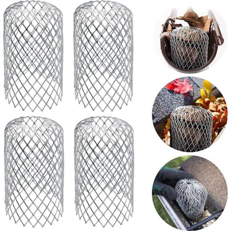 7-teiliges Set aus Aluminium-Dachrinnensieben und Metall-Dachrinnenschutzgittern (1/5)