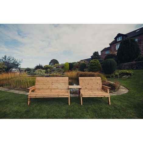 Valley Wooden Garden 5 Seat Set 1X2B 1X3B Straight Tray (1/3)