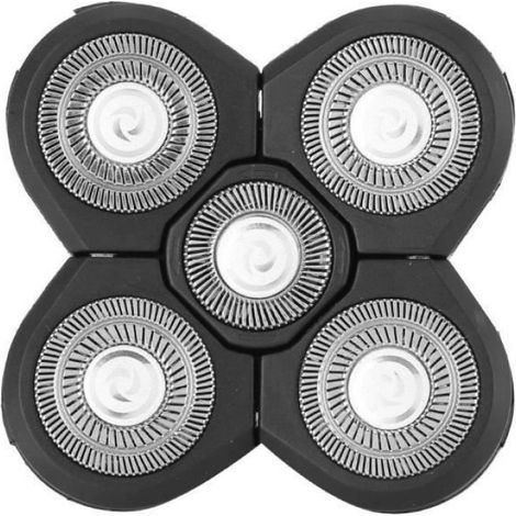 Atyhao tête de rasoir électrique Remplacement d'accessoire étanche universel pour rasoir électrique à barbe à 5 lames (rasoir (1/4)