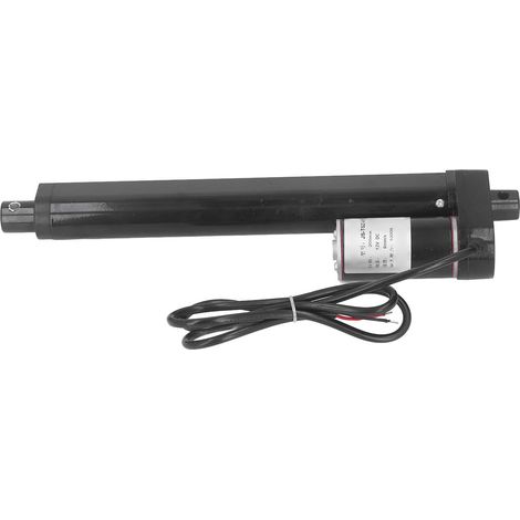 Actionneur linéaire électrique noir IP65 1000N, moteur à engrenages métalliques, actionneur linéaire pour fauteuil de massage, course de 200 mm, 12 V (1/5)