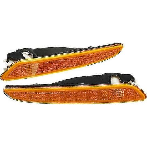 Coppia di luci d'ingombro laterali indicatori di direzione anteriori per Mercedes-Benz Classe E W211 E320 E350 E550 E63 amg (2007-2009) (1/5)