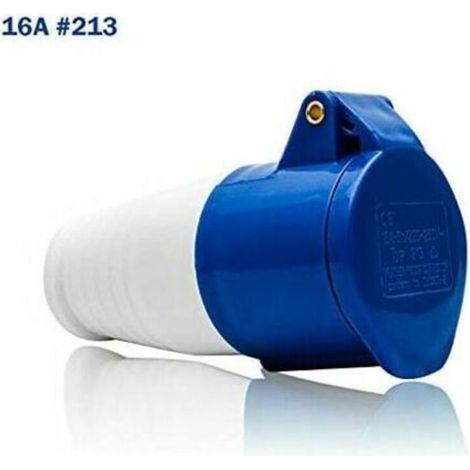 Stück IP44 Industrie-Steckdose CEE 240V 32A 213 3-poliger Buchsenstecker für Wohnwagen, Wohnmobile, Camping, Industrie