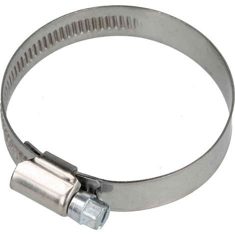 Collier de serrage 12 mm inox plage de serrage 50-70 mm