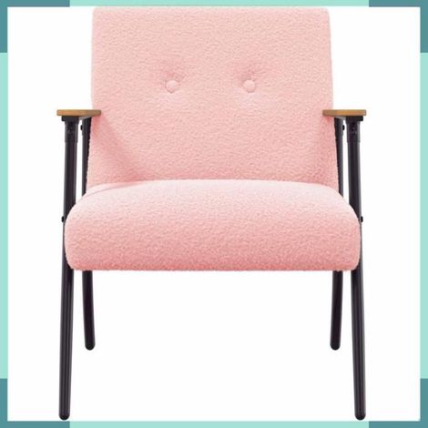 42017700 fauteuil Rose 59 x 75 x 78 cm (1/5)