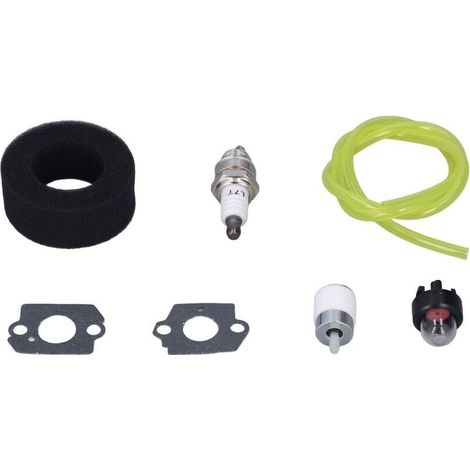 Trywise Filtre à air de carburant ligne de carburant ampoule d'amorage Kit tondeuse moteur Tune Up Kit 180350 pour Bolens BL410 motoculteur BL100 BL150 BL250 (1/4)