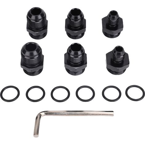 Support filtre carburant 50MM avec adaptateur 6AN – 8AN 10AN et collier universel système véhicule, connexion (1/5)