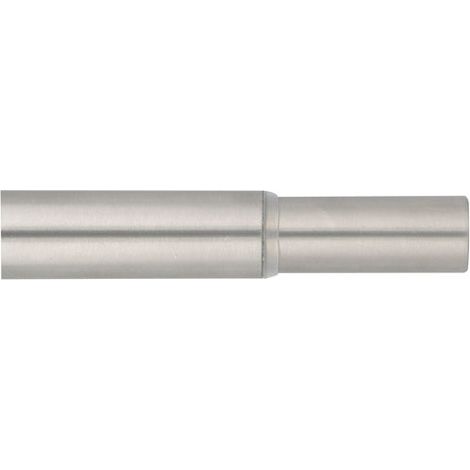 Verstellbare Dressing-Leiste D25/22, 120/200cm, Metall Chrom - Mobois