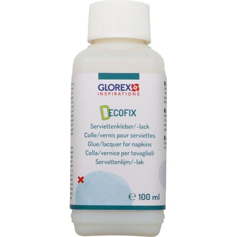 Glorex DecoFix Serviettenkleber 100 ml Bastelkleber (1/2)