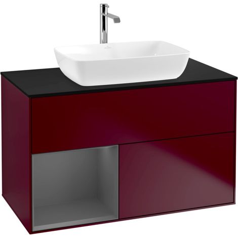 Villeroy & Boch F772GKHB Meuble sous-lavabo Finion F77 (1/2)