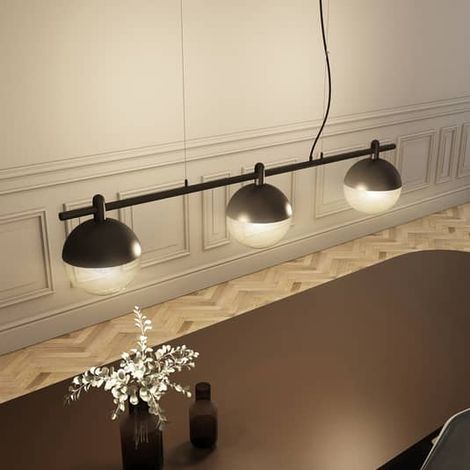 [GEBRAUCHT] B-Ware Lucande Dustian Hängeleuchte, 3 Fl., 124 Cm Lampe Leuchte Hängeleuchte Ip20 40 W