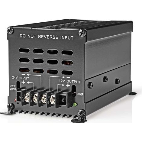 Nedis 5412810300716 Convertidor de Alimentación Negro 240W