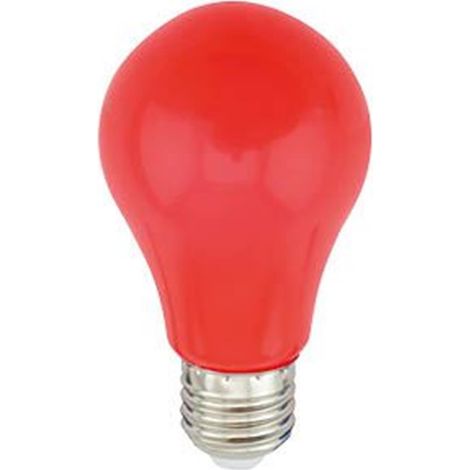 Ampoule LED standard 1W E27 Rouge