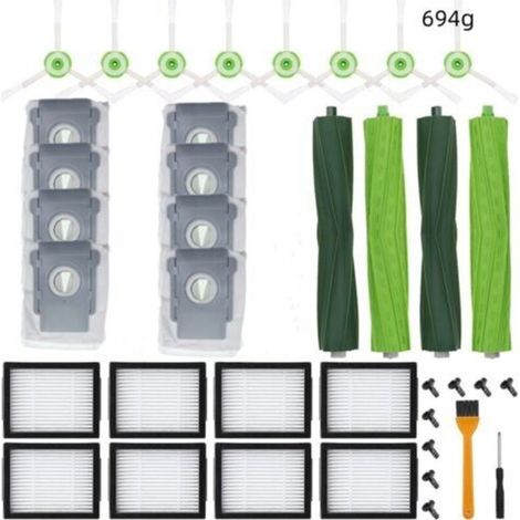 [NEVER USED] Kit for Irobot Roomba I7 I7+ I3 I4 I6 I8+ J7+ E5 E6 E7 Robot aspirapolvere