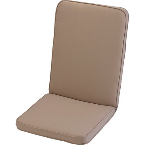 Stone Low Recliner Outdoor Garden Furniture Cushion - L96 x W42 x H4 cm